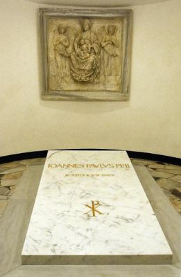 Sepultura del Santo Padre